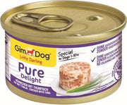 Gimdog little darling pure delight kip / tonijn - 85 gr - 12 stuks