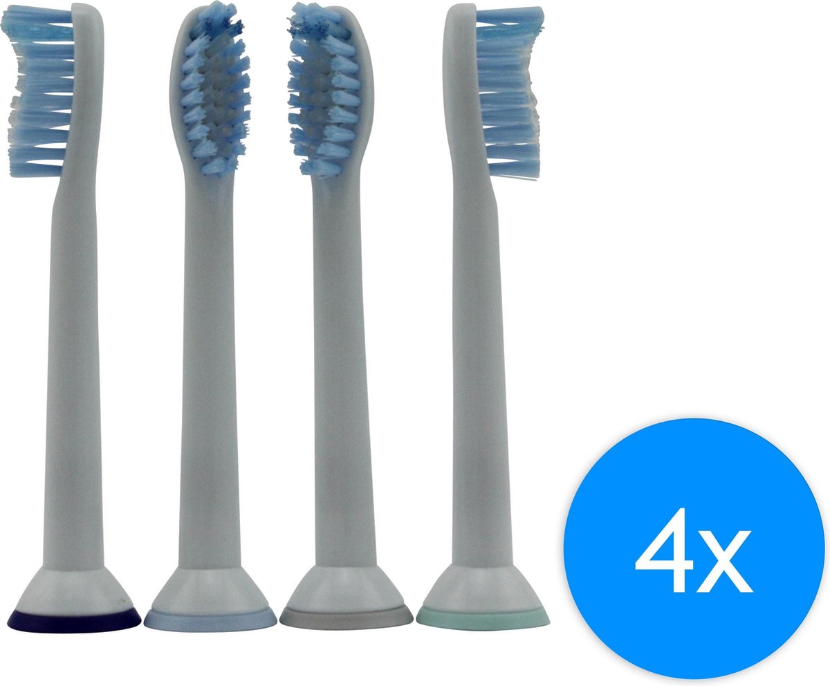 Opzet tandenborstels - Opzetborstels passend op Philips - P-HX-6054  - 4 stuks