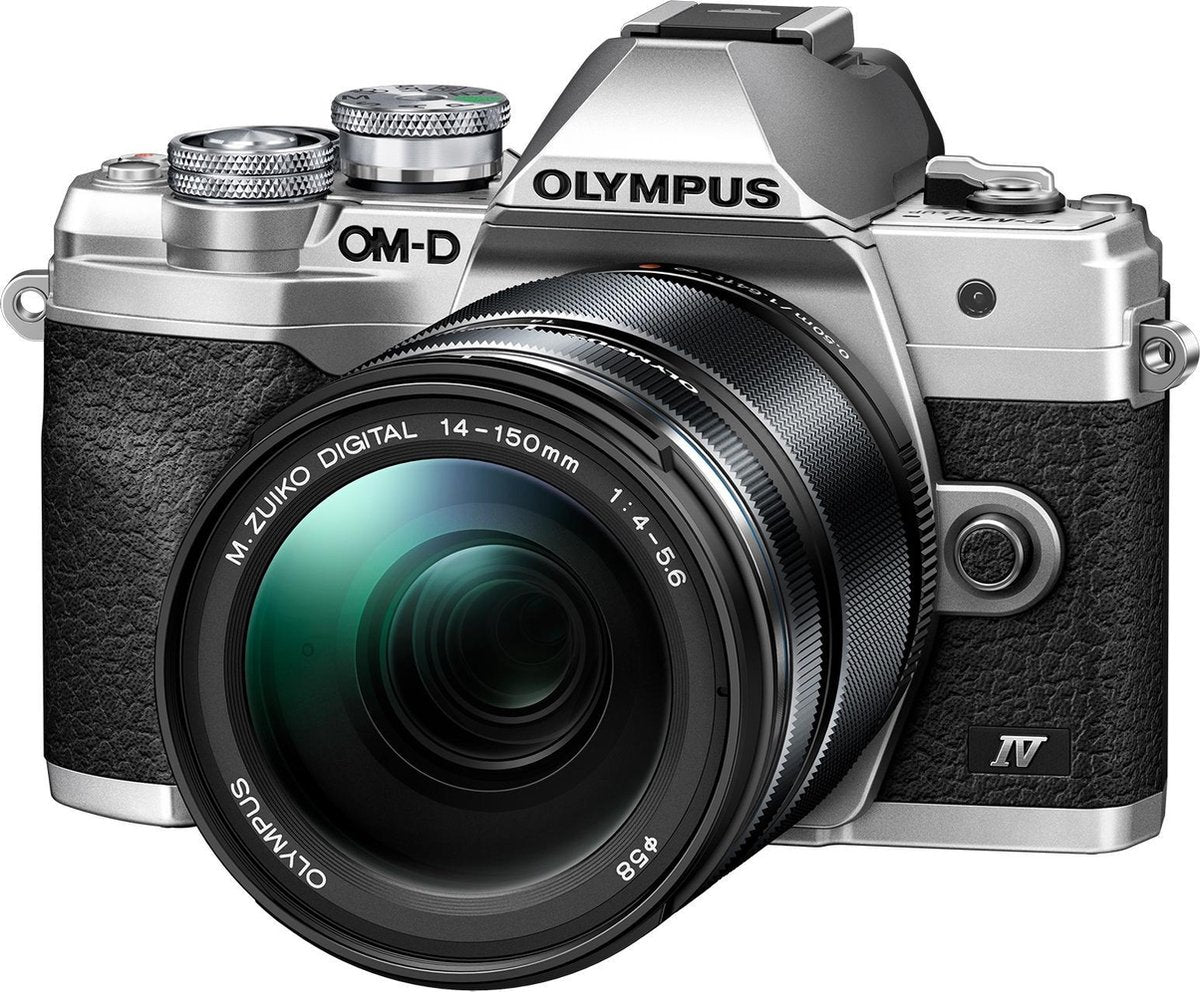 Olympus OM-D E‑M10 Mark IV + 14-150mm F4.0-5.6 II Zilver