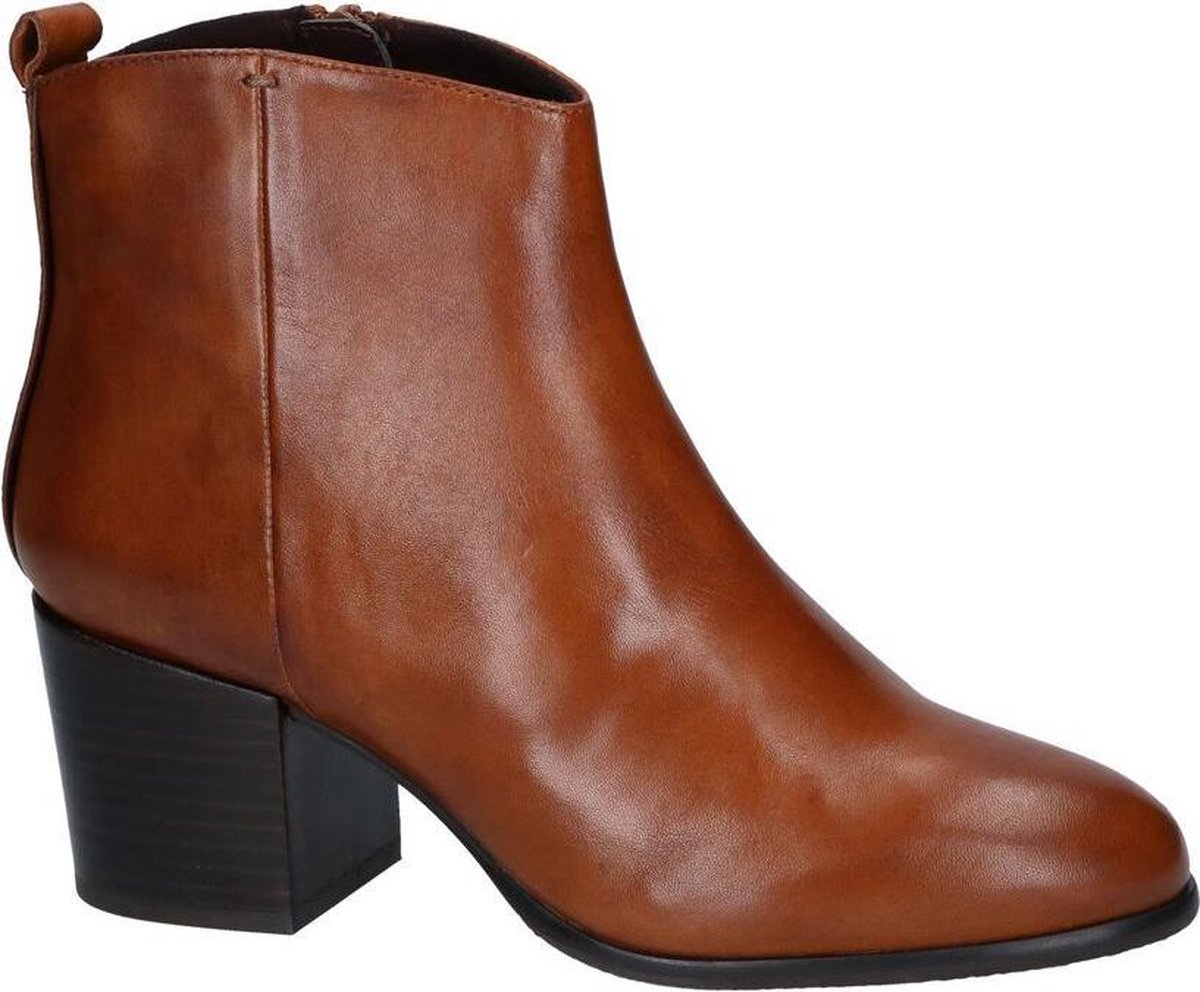 Cognac Enkellaarzen SPM Dames 40
