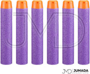 Universele Dartpijltjes geschikt voor NERF Blasters - Pijltjes - Darts - Bullets - 10 stuks - Paars