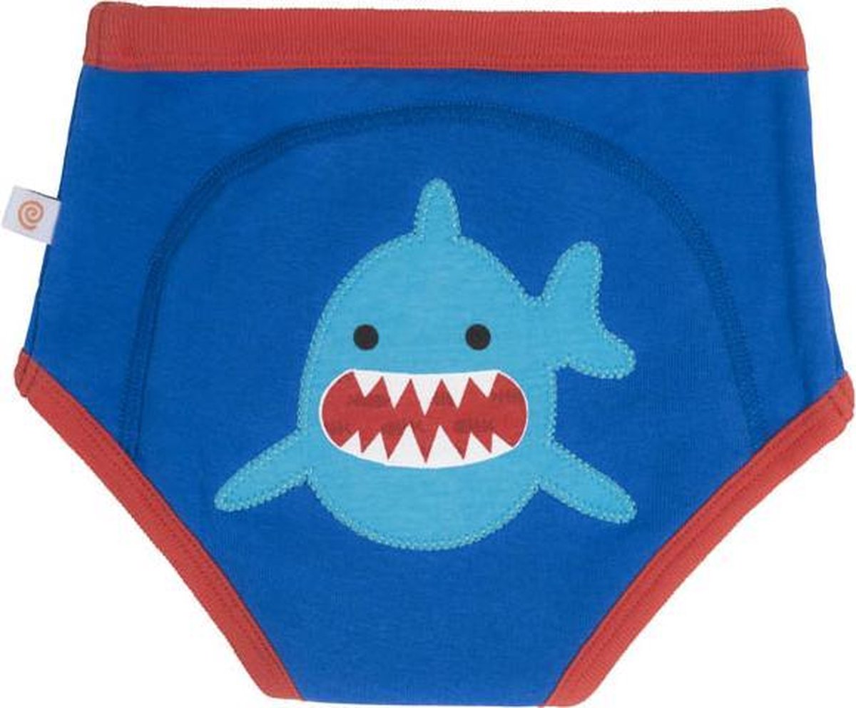 Zoocchini oefenbroekje - Sherman the Shark 3-4 jaar