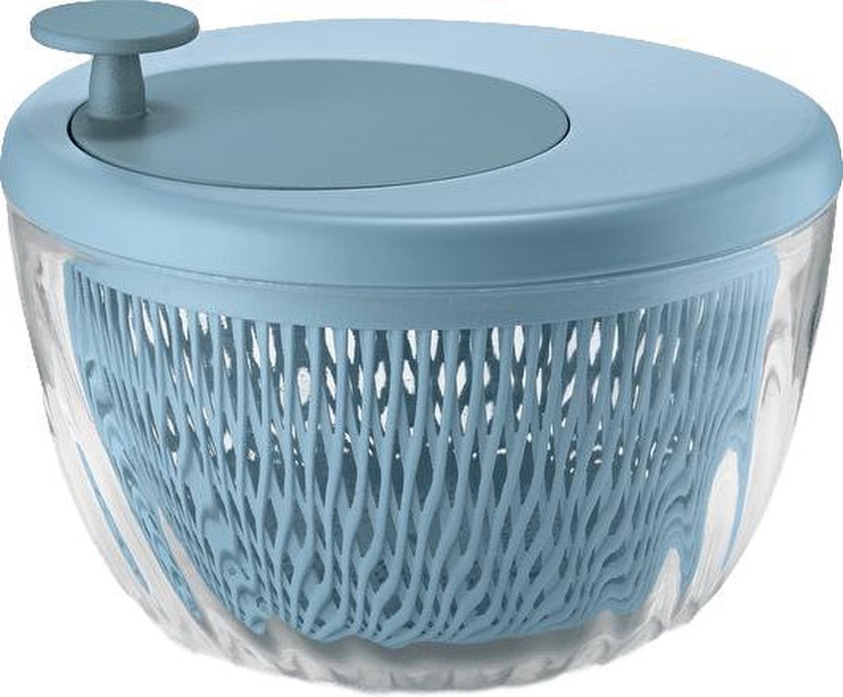 Guzzini My Kitchen Salade spinner met deksel matblauw - �0mm