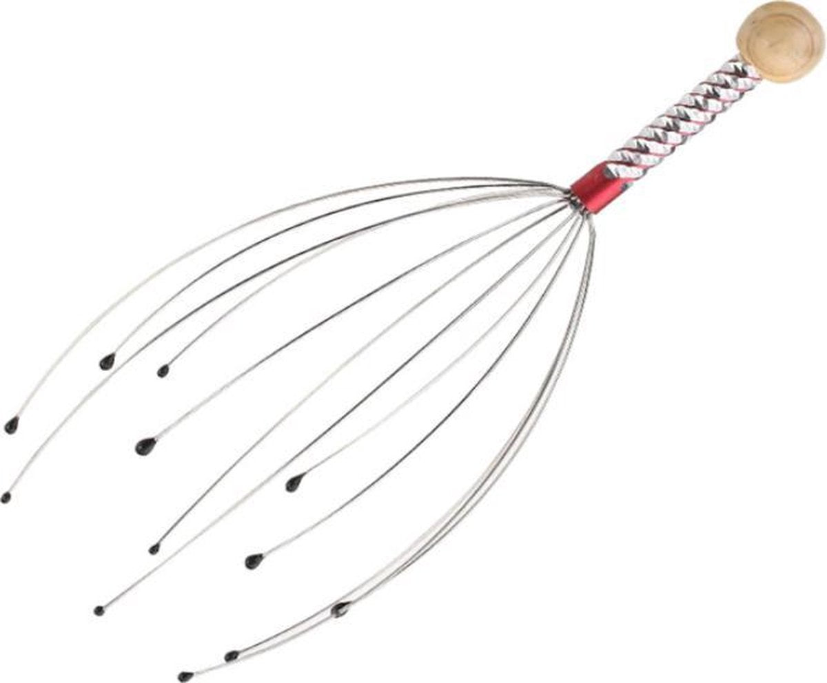 BukkitBow - Hoofdmassage Spin - Claw Massager - Voor Hoofd En Nek