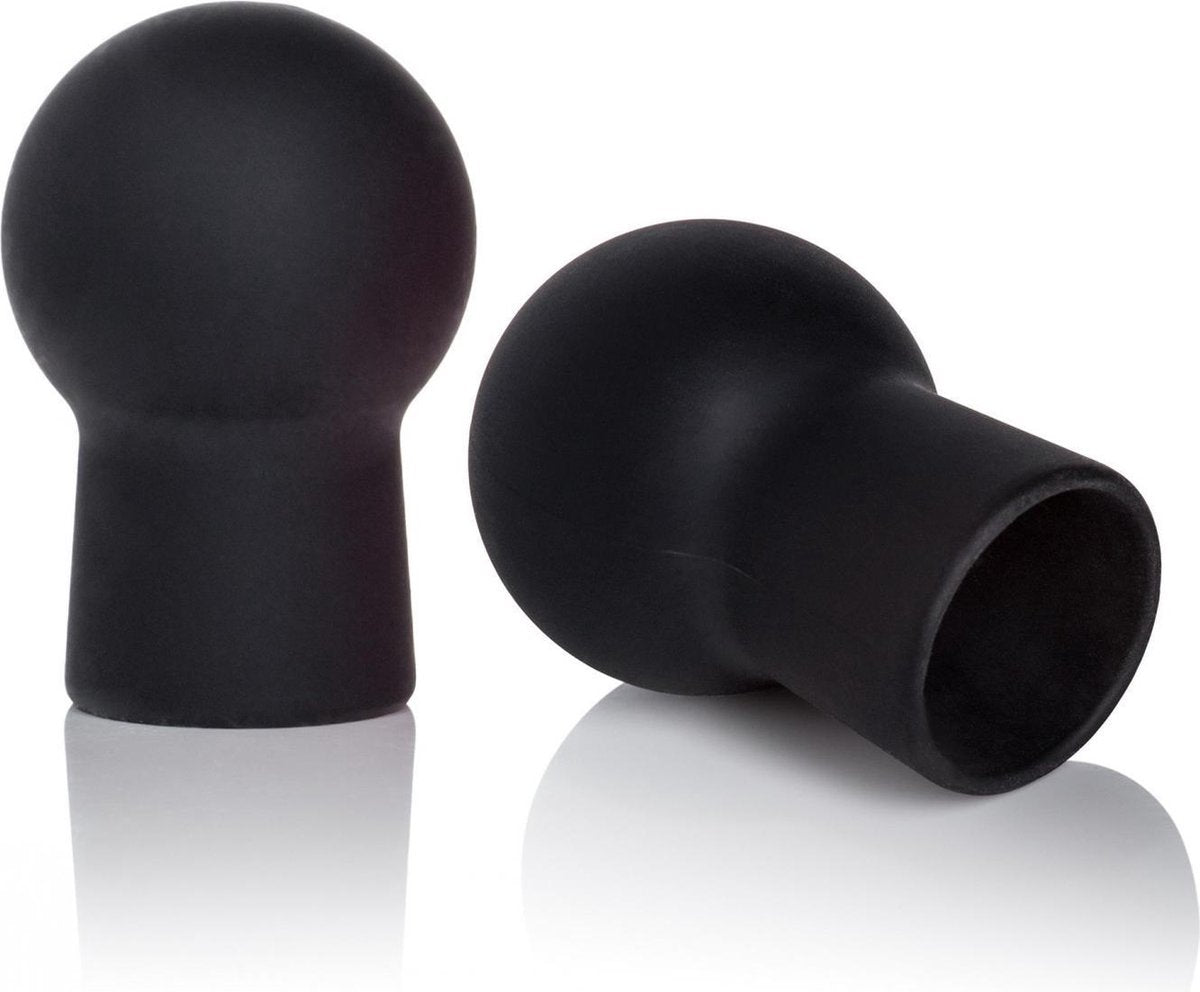 Nipple Play  Silicone Advanced Nipple Suckers - Black