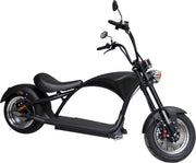 Elephant - Elektrische Chopper - 25km/h - Actieradius 50km - Zwart