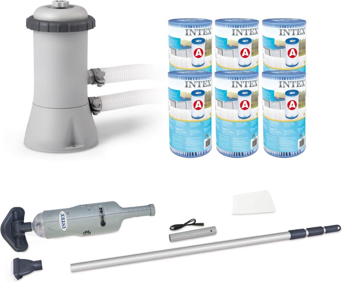 Zwembad onderhoud - Intex -  Zwembadstofzuiger - Filterpomp - A filters