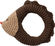 Hoppa - Gehaakte Baby Rammelaar - Hedgehog - One size