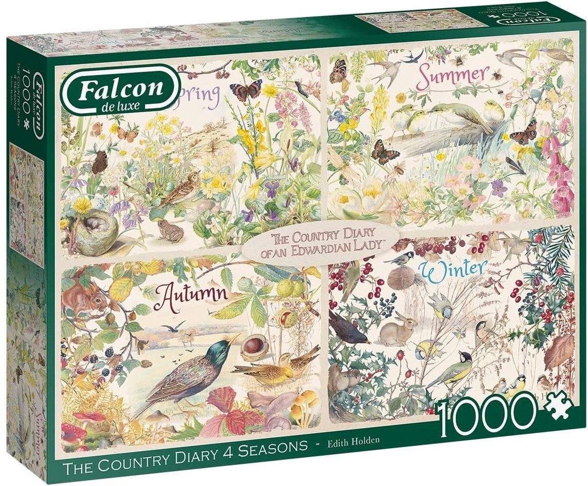 Falcon puzzel Country Diary Autumn - Legpuzzel - 1000 stukjes