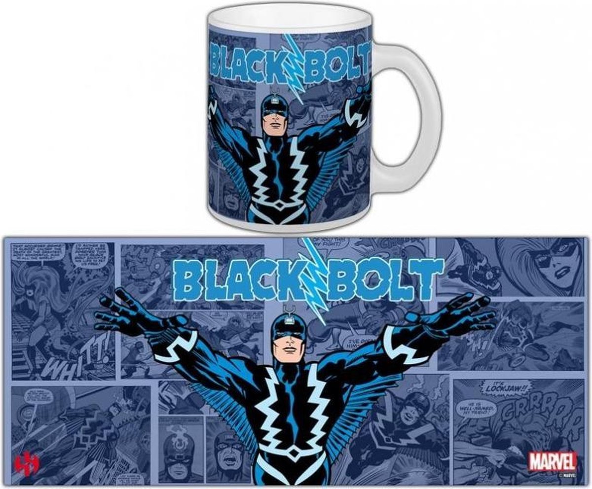 MARVEL - Mug - RETRO Serie 2 - Black Bolt