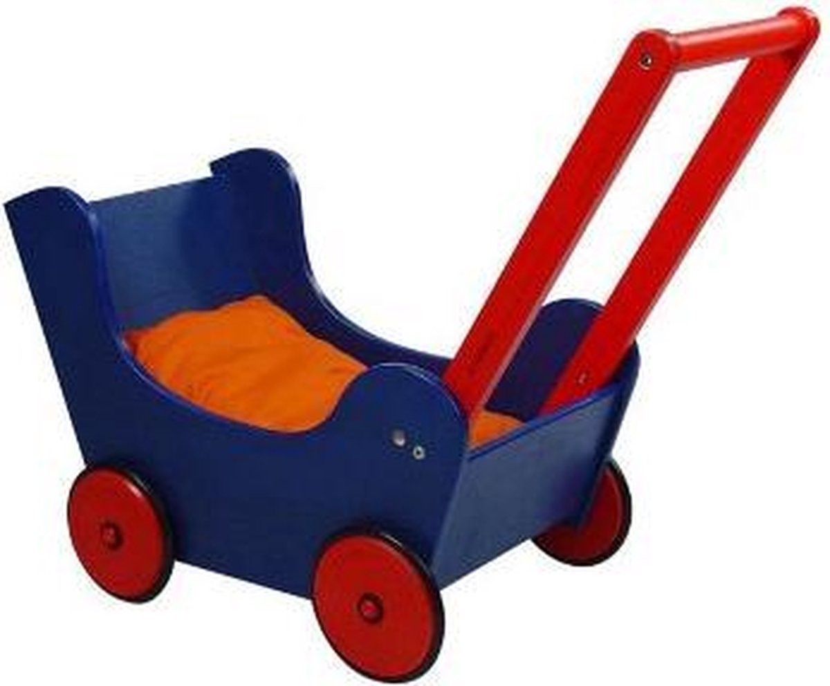 Knorrtoys Loopwagen Walky Blauw