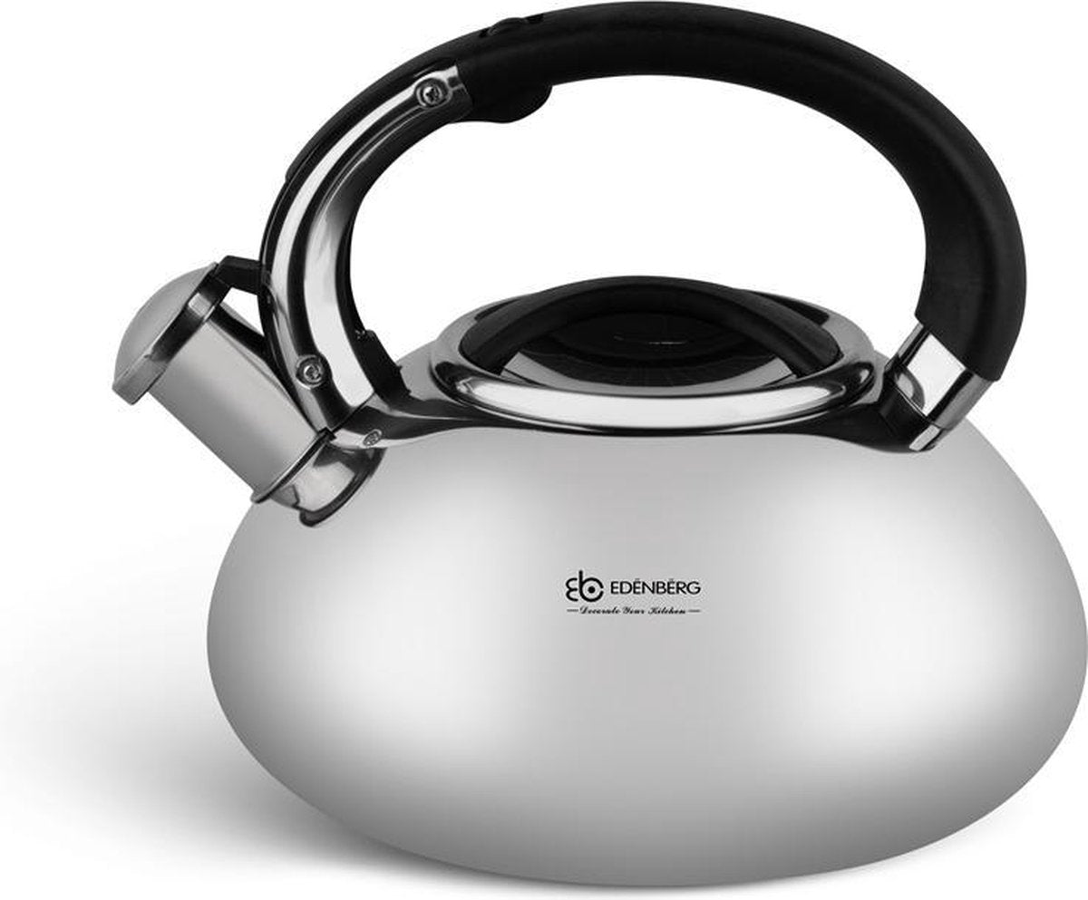 Edënbërg Classic Line - Luxe RVS Fluitketel - 3 liter