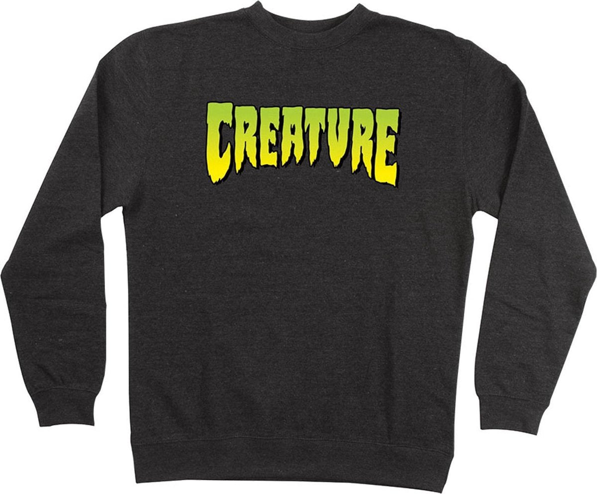 Creature Logo crewneck sweater