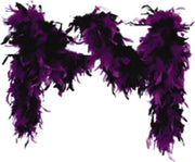 Boa gemeleerd zwart/ paars 65gr 180cm