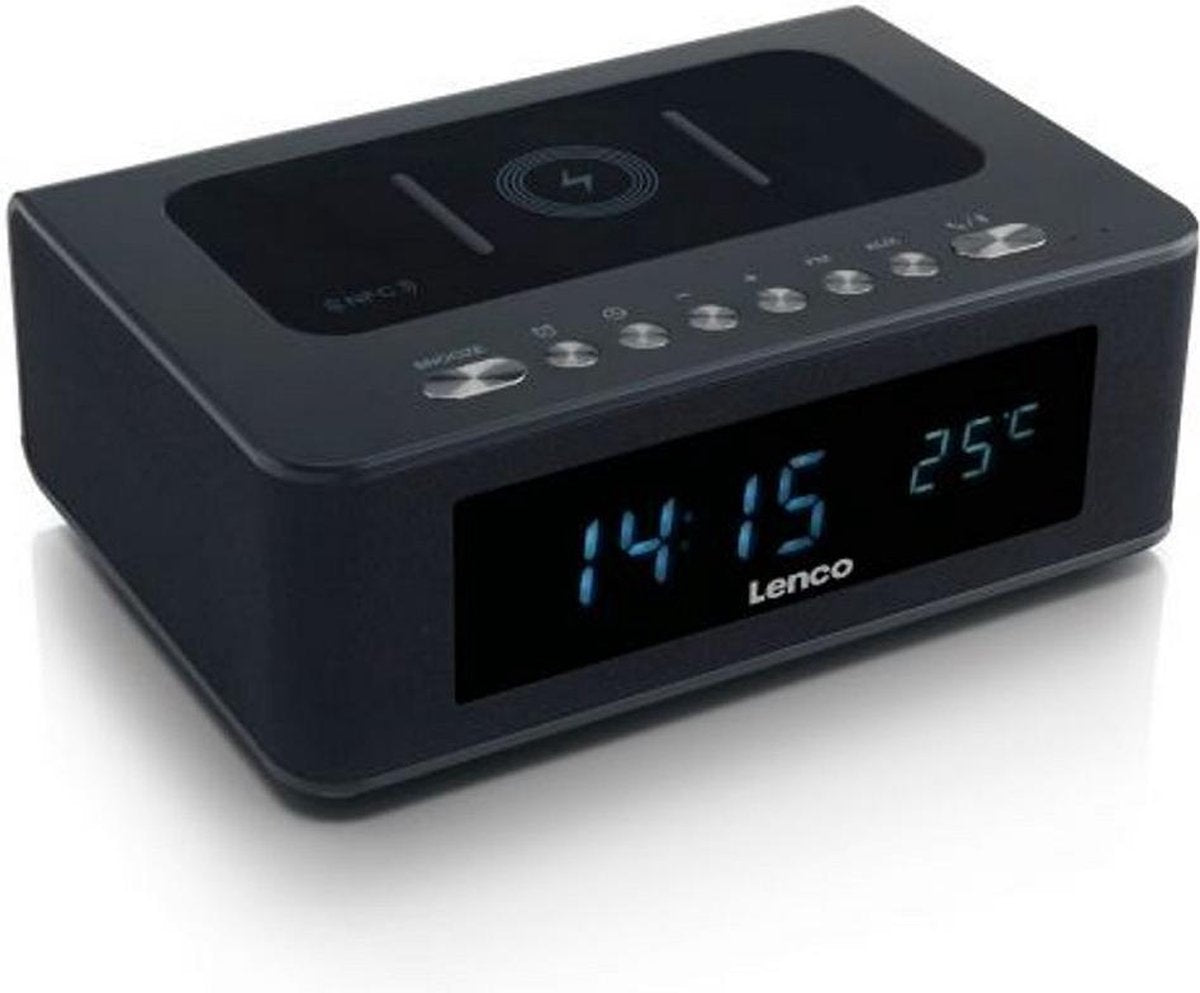 Lenco CR-580 - Wekkerradio met Qi-Wireless
