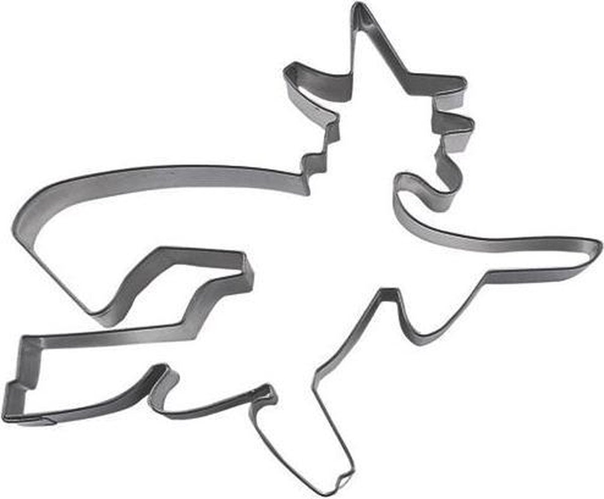 Uitsteker RVS - heks - 9cm - St�dter