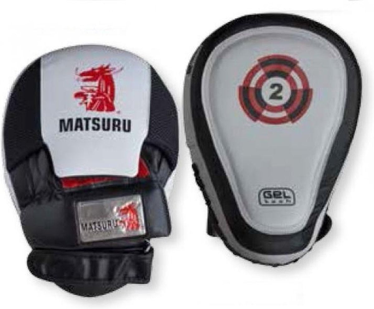 Matsuru Focuspad Gel Regular - Zwart / Wit