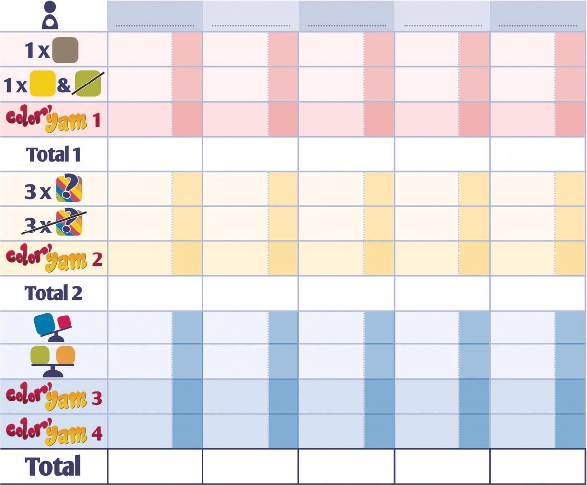 Ravensburger - 26659 - Jeu D'ambiance - Color'yam