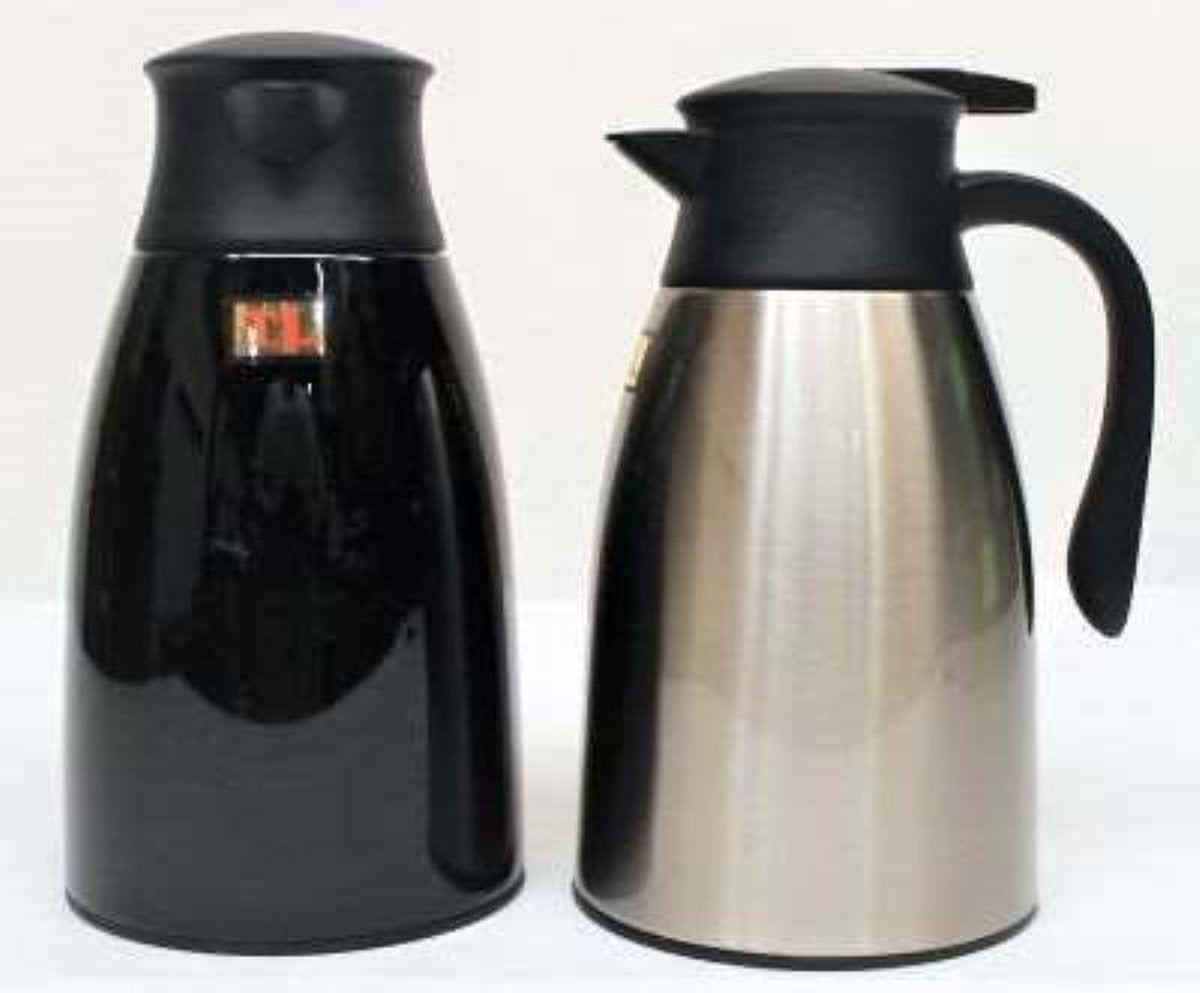 YILTEX – Isoleerfles / Thermoskan / Thermosfles / Thermoskan 1 liter / Thermoskan 1 liter – RVS – 1l – Zilver