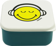 Zak!Designs Smiley Snackbox - 12x12 cm - Turqoise
