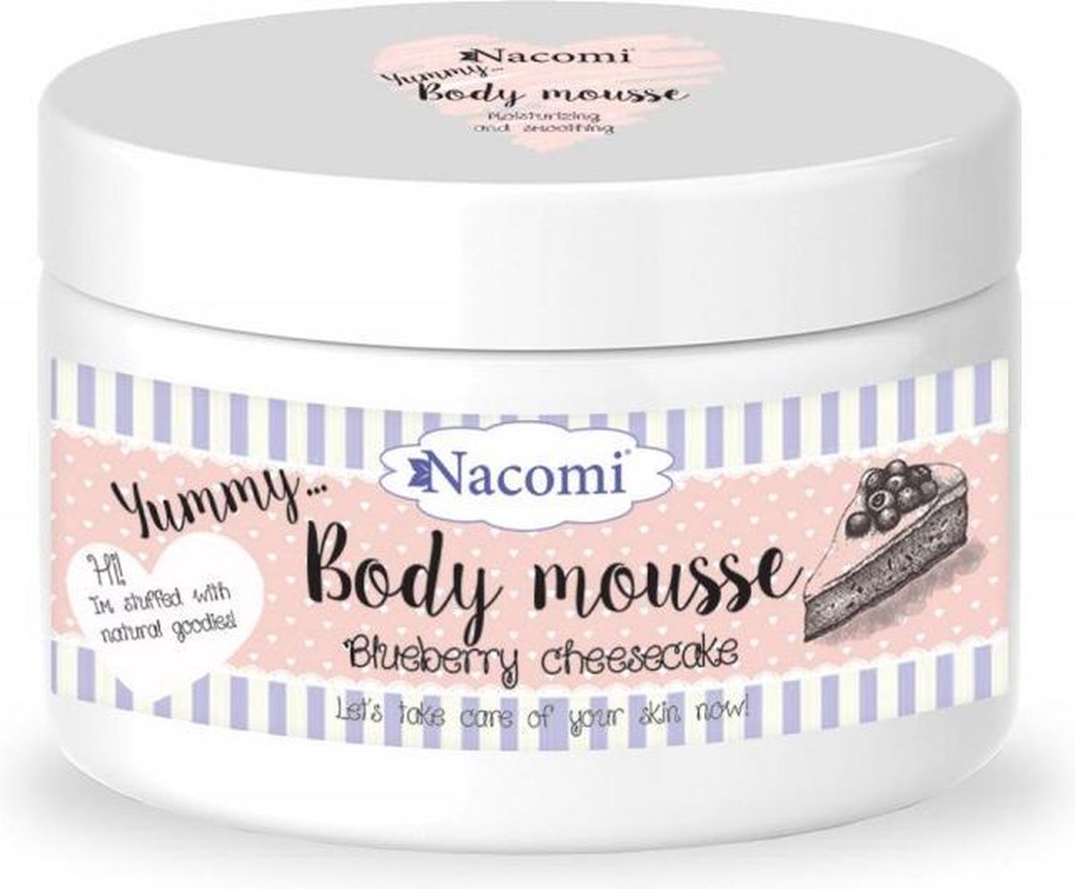 Nacomi - Body Mousse mus do ciała Sernik z Borówkami 180ml