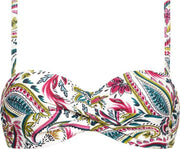 Cyell WAJANG FLORAL Bikinitop Bandeau Voorgevormd met Beugel Dames - Maat 36B