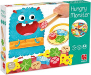 Goula Kinderspel Hungry Monster - Hout/vilt 27-delig