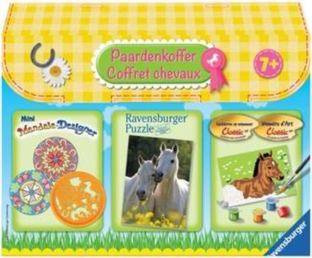Knutselpakket Ravensburger Paarden 3 in