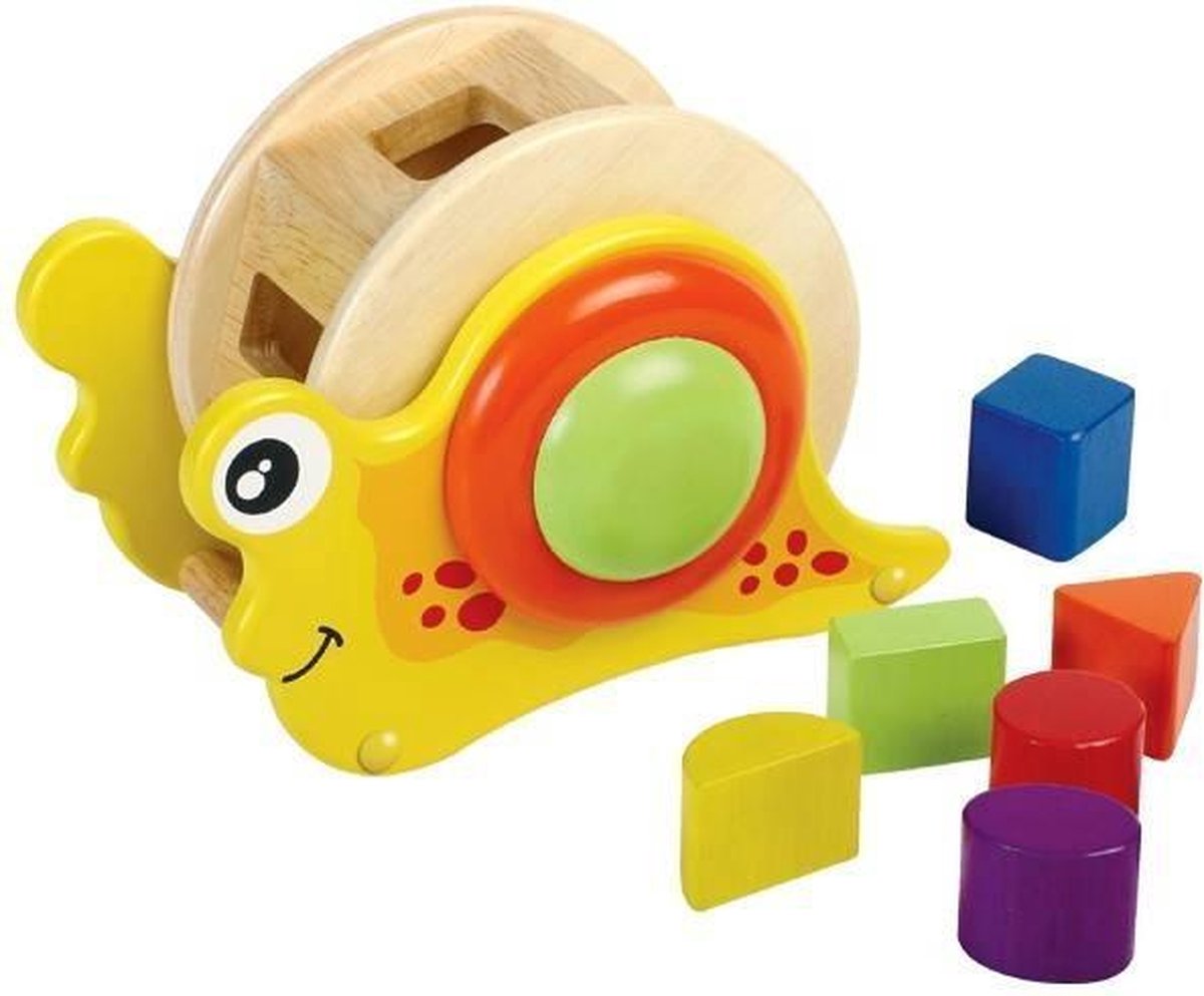 Santoys Slakkenhuis met geometrische vormen