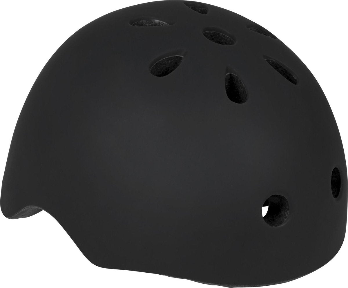 Powerslide Allround Adventure Skatehelm Junior  Sporthelm - Unisex - zwart Maat 50-54