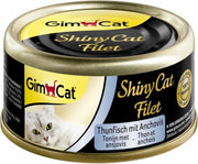 24x GimCat ShinyCat Filet Tonijn - Ansjovis 70 gr