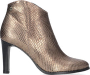 Notre-V 7433 Enkellaarsjes - Enkelboots - Dames - Goud - Maat 38
