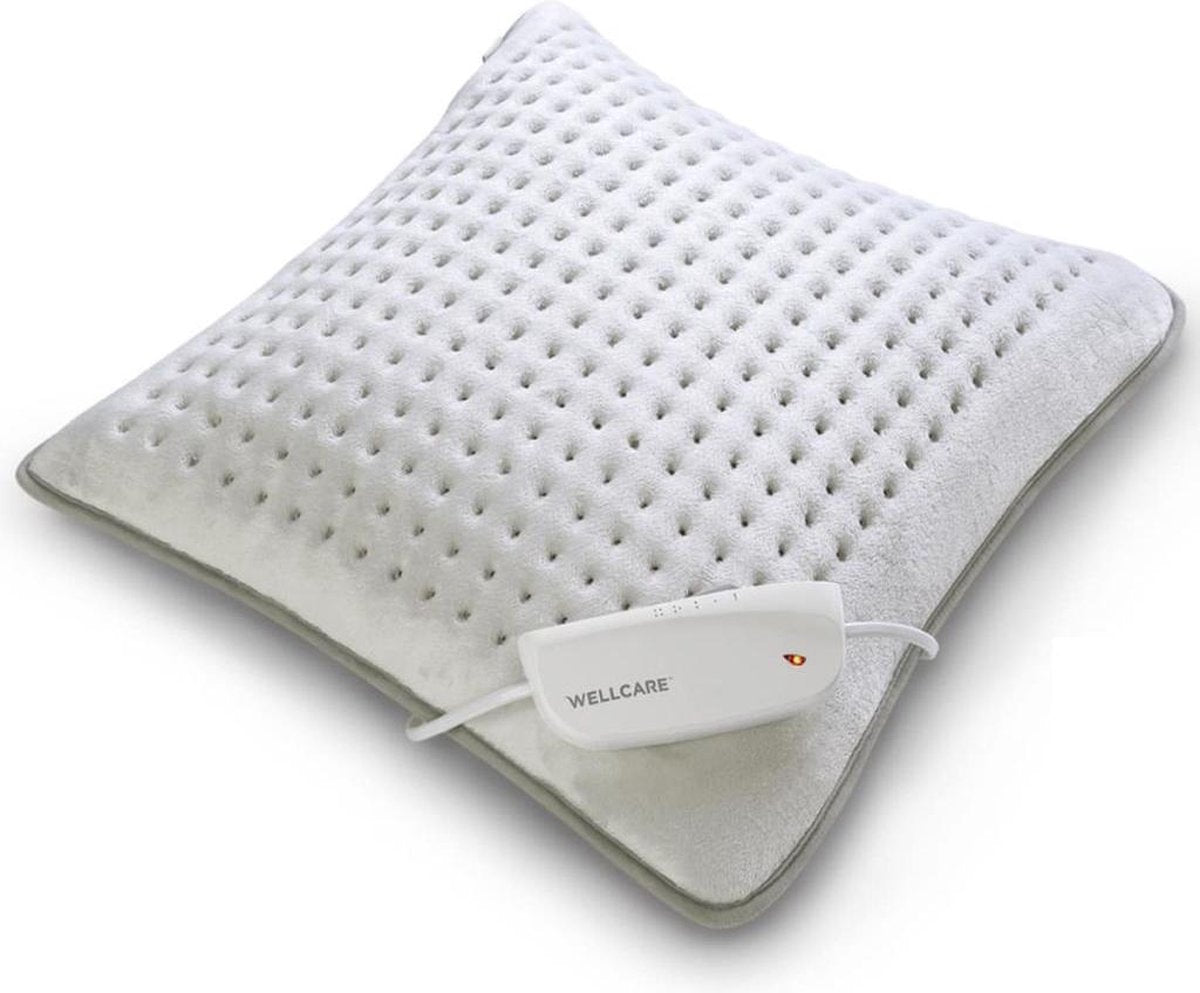 Wellcare WE-167CMHD - Warmtekussen - 45x45 cm - Grijs