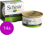 Schesir adult tonijn met kip - 14 st à 85 gr