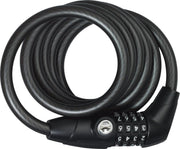 Abus Combo Lite 1650/185 - Kabelslot - 185 cm - Zwart