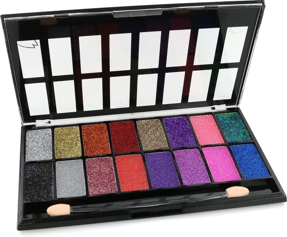 Saffron 16 Colours Oogschaduw Palette