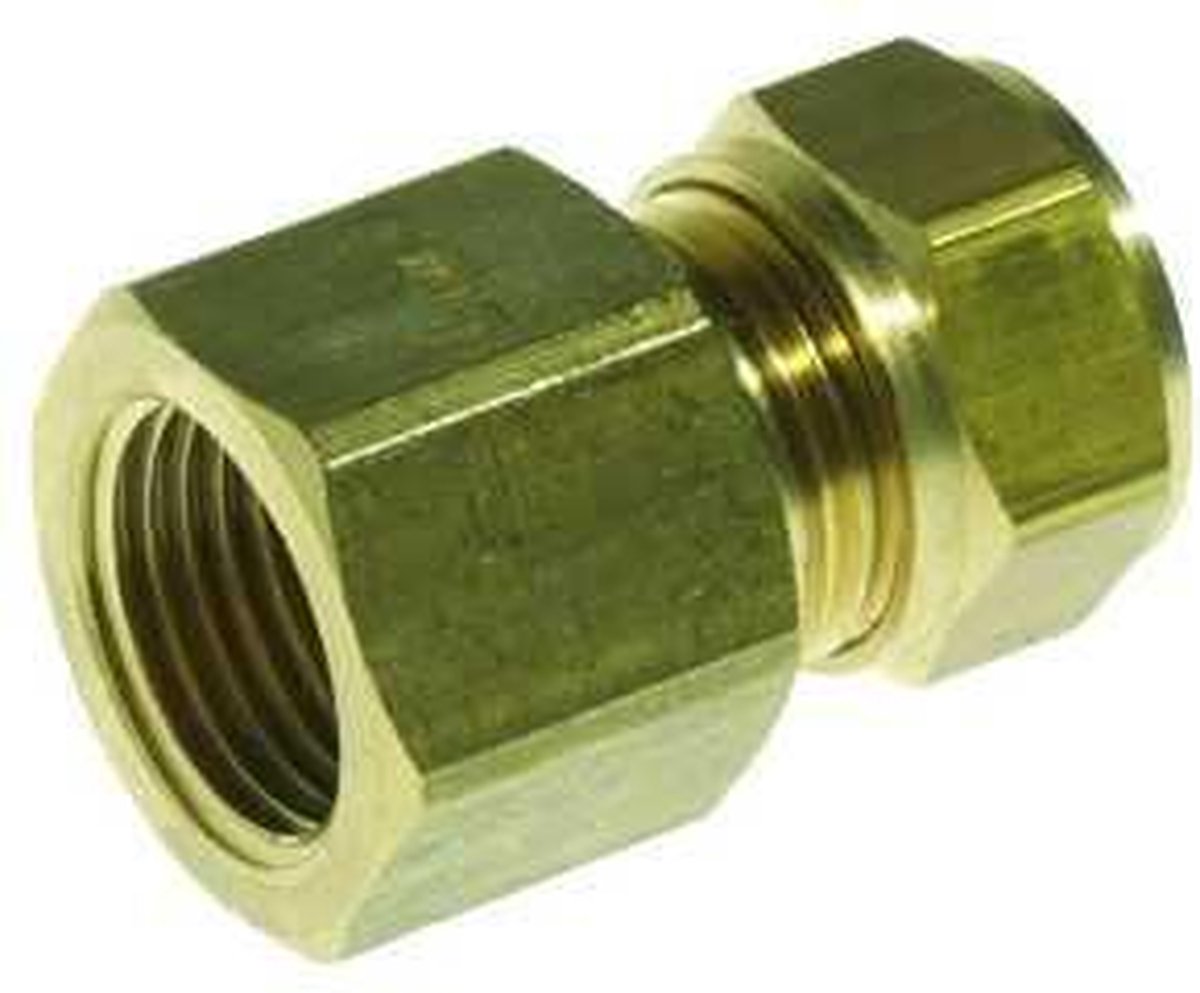 VSH Super S1204 knelfitting rechte kopp. 3/4lange bi.x22 mm