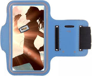 Nokia 5.4 Hoesje - Sportband Hoesje - Sport Armband Case Hardloopband Turquoise