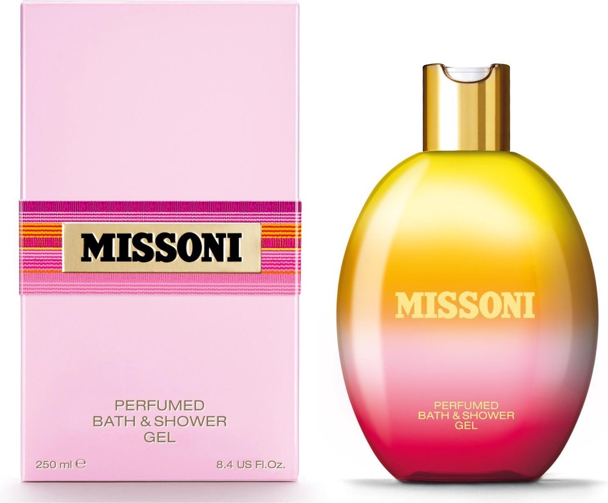 Missoni 800148 douchegel Vrouwen Lichaam Bloemen 250 ml