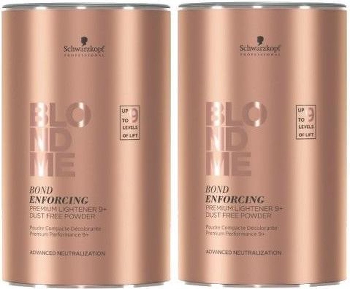 2x Schwarzkopf Blond Me Premium Lift 9+ 450gr