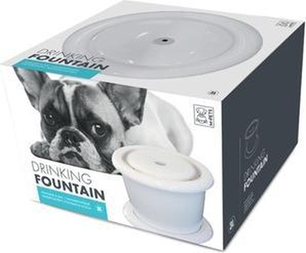 M-Pets Drinkfontein - Wit - 3 L