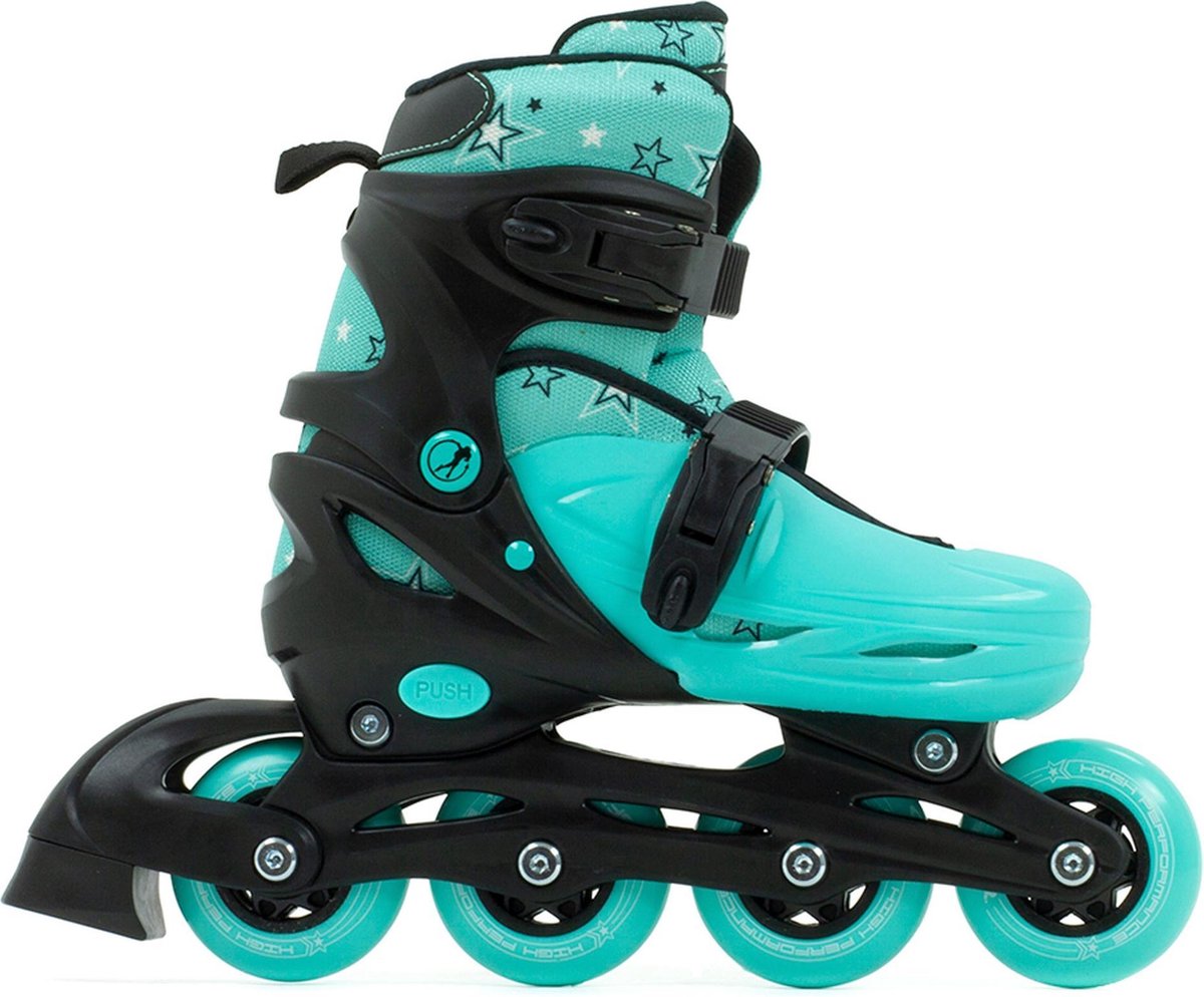 SFR Plasma Inlineskates - Maat 33-37 - Unisex - groen/zwart