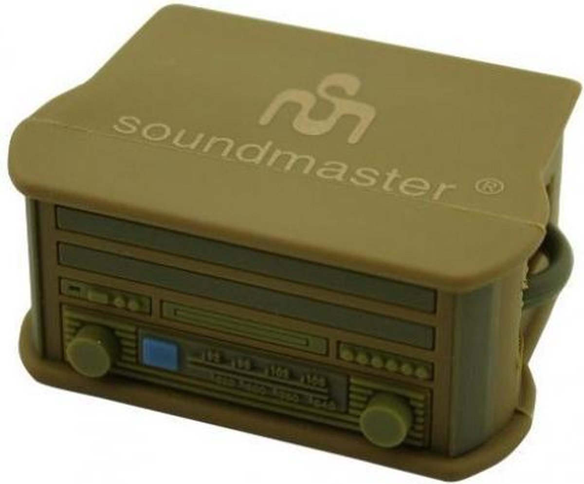 Soundmaster NR5U USB-geheugenstick 8GB in de vorm van Soundmaster Music Center NR513