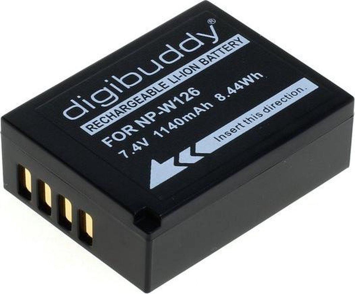 Accu voor Fuji NP-W126 1140mAh ON2675