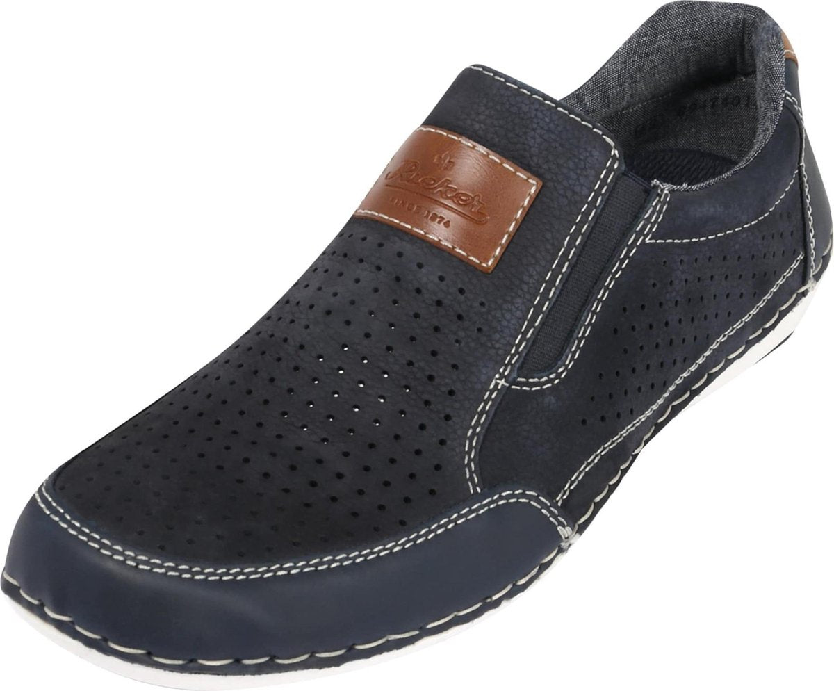 Rieker instappers Donkerblauw-44