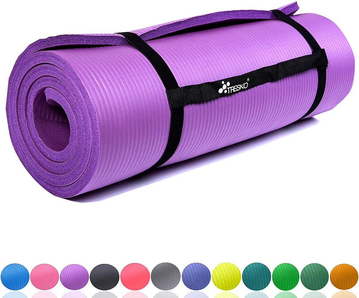 Tresko  Fitnessmat - 185x60 cm - 1