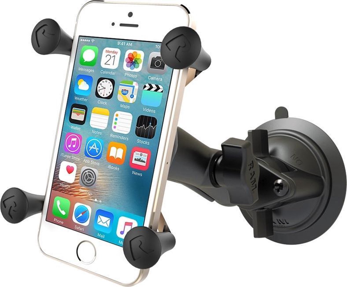 RAM Mount RAP-B-166-UN7U houder Mobiele telefoon/Smartphone Zwart Passieve houder