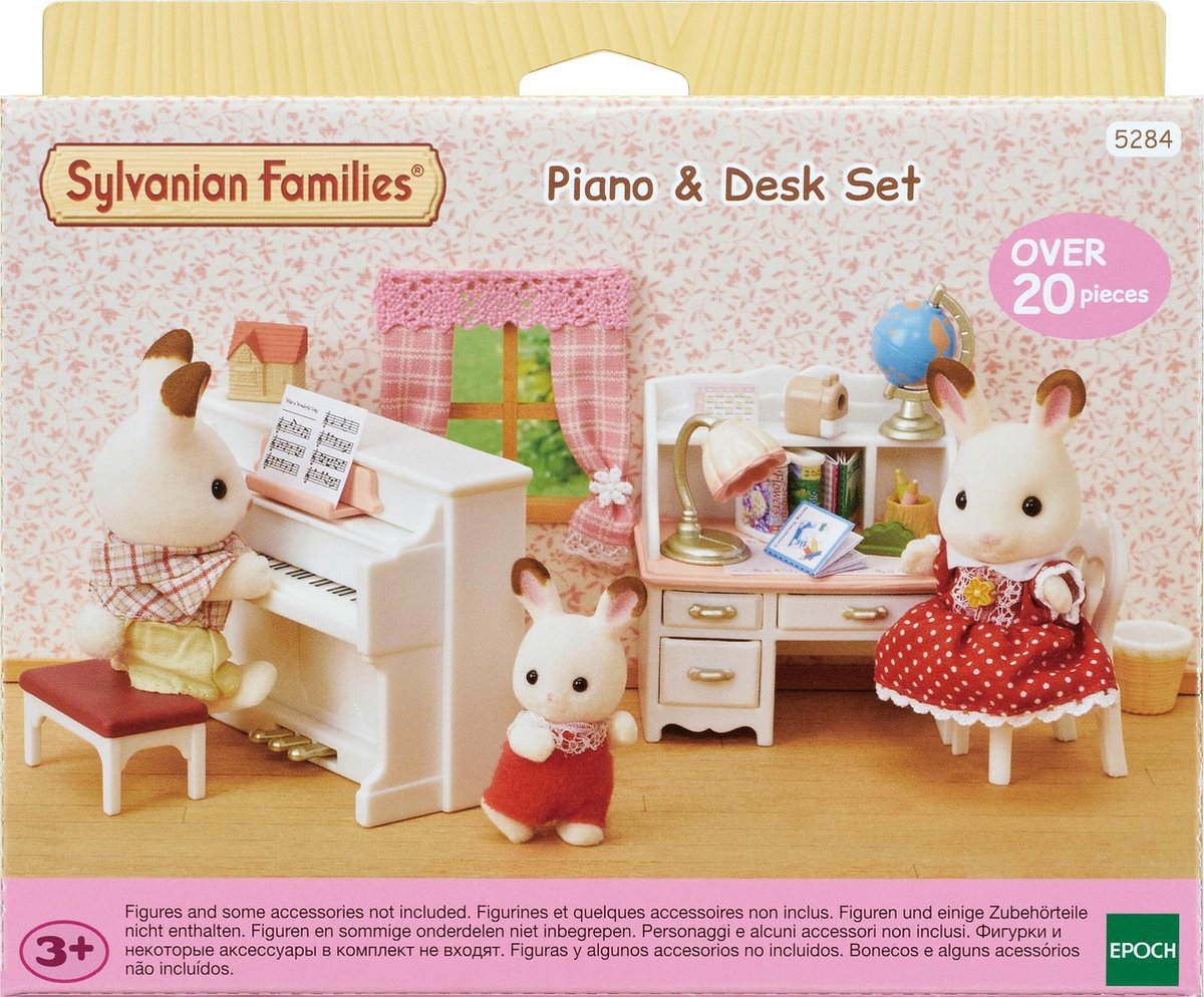 Sylvanian Families piano en bureauset 5284