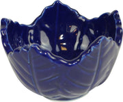 Schaal - Keramiek - Lotus - Blauw - 8x8x5