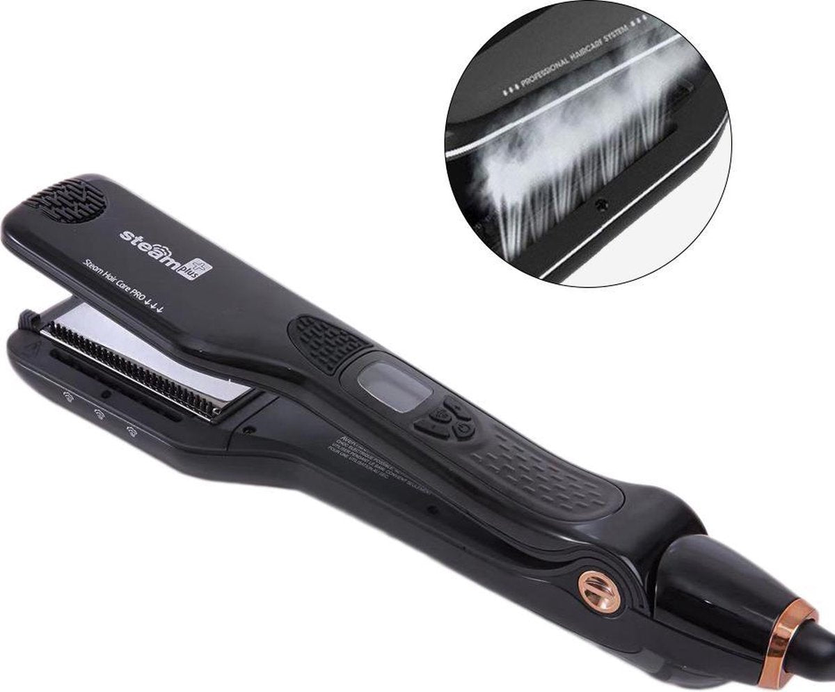 Shasim Steampod -  Steam Styler - Stoom stijlstang - Incl. Serum Flesje